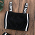 Shorts e camisa infantil para meninas - O Retalho