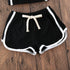 Shorts e camisa infantil para meninas - O Retalho