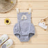 Macacão infantil para meninas e bebês, roupas unissex para recém-nascidos - O Retalho