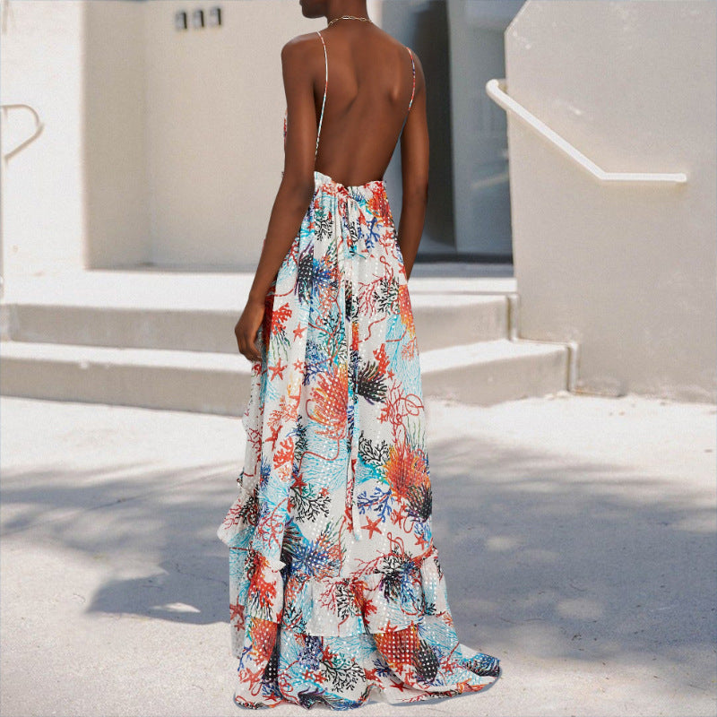 Vestido Longo Estampado - O Retalho