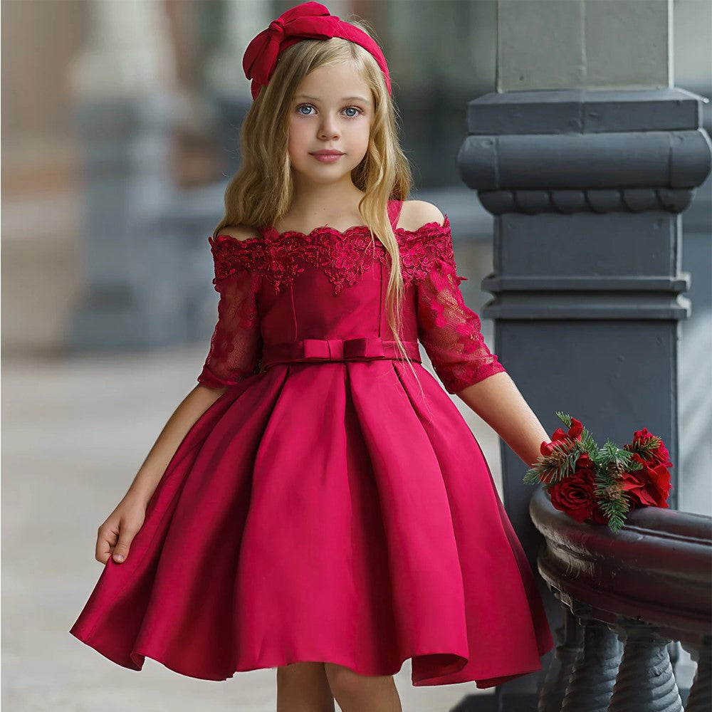 Vestido infantil para meninas, tops, roupas infantis - O Retalho