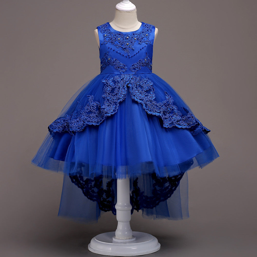 Vestidos infantis estilo de princesa elegante - O Retalho