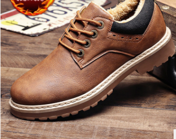 sapatos de couro para homens adequados para trabalho e lazer - O Retalho