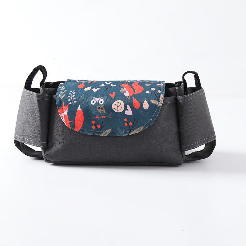 Bolsa organizadora multifuncional para carrinho de bebê - O Retalho