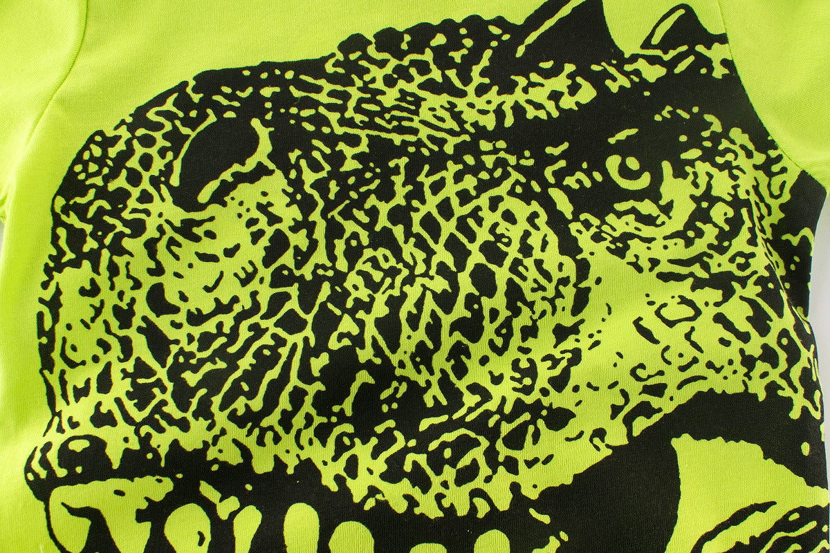 Camiseta infantil de manga curta para verão - O Retalho