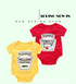 Cartoon fruit alphabet short sleeve - O Retalho