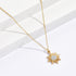 Colar SUNFLOWER Dourado Para Mulheres - O Retalho