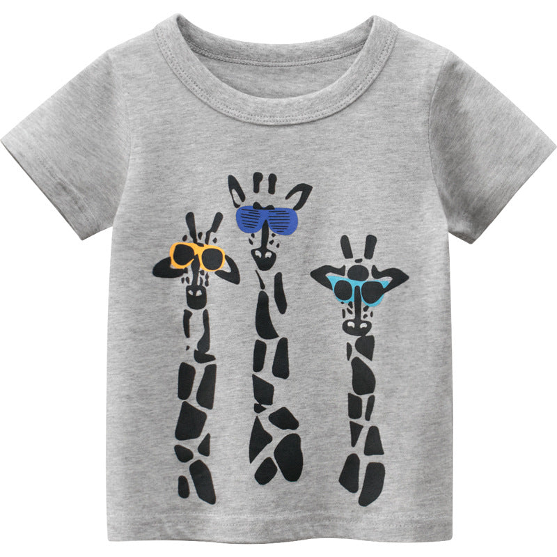 👶camiseta de manga curta infantil! Leve e fresca - O Retalho