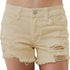 Shorts de jeans de Cintura Alta para Mulheres - O Retalho