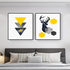 Decoração Abstrata para Quarto - O Retalho