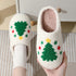 chinelos de algodão para mulheres e homens casais de inverno e quente, sapatos peludos - O Retalho