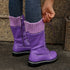 Botas de Cowboy de Cano Médio com Amarração para Mulheres - O Retalho