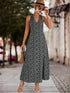 Vestido Casual Feminino com Decote nas Costas - O Retalho