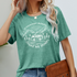 Camiseta Estampada com Mangas Curtas - O Retalho