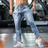 Calça Jeans Slim Rasgada - Moda Masculina Casual - O Retalho