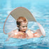 Anel de natação cisne para proteção solar para bebês