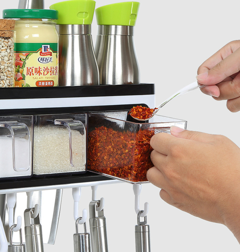 Organizador de Temperos de Parede mini - O Retalho