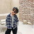 Camisa de Xadrez Infantil Casual - O Retalho