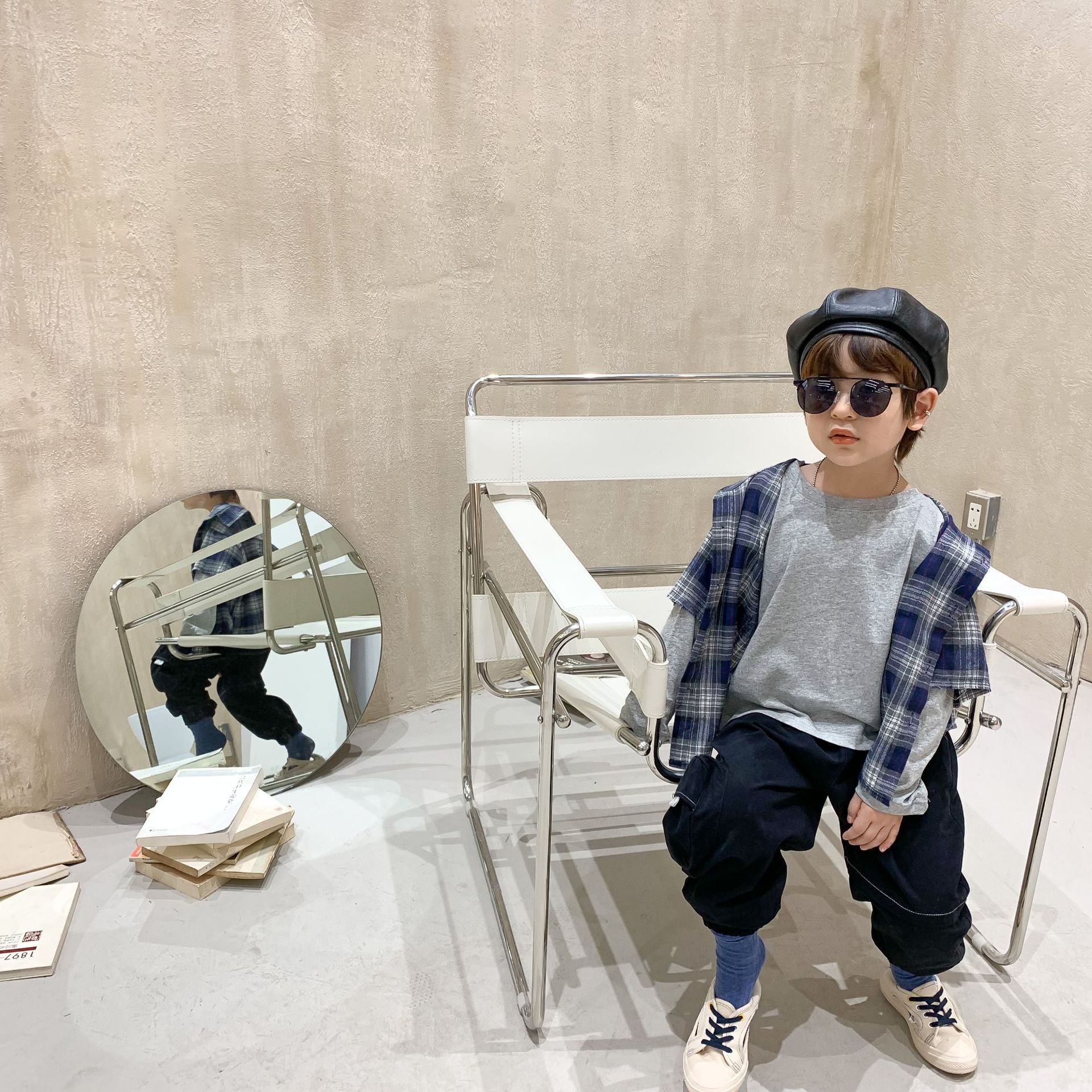 Camisa de Xadrez Infantil Casual - O Retalho