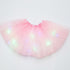 Magical & Luminous LED Princess Halloween Tutu Skirt Sequins Shiny Skirt - O Retalho