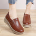Sapatos casuais para mulheres em couro - O Retalho