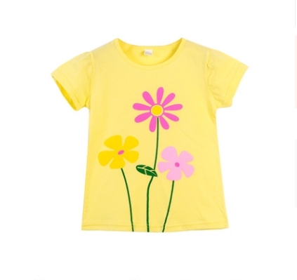 blusa infantil de algodão Manga curta - O Retalho