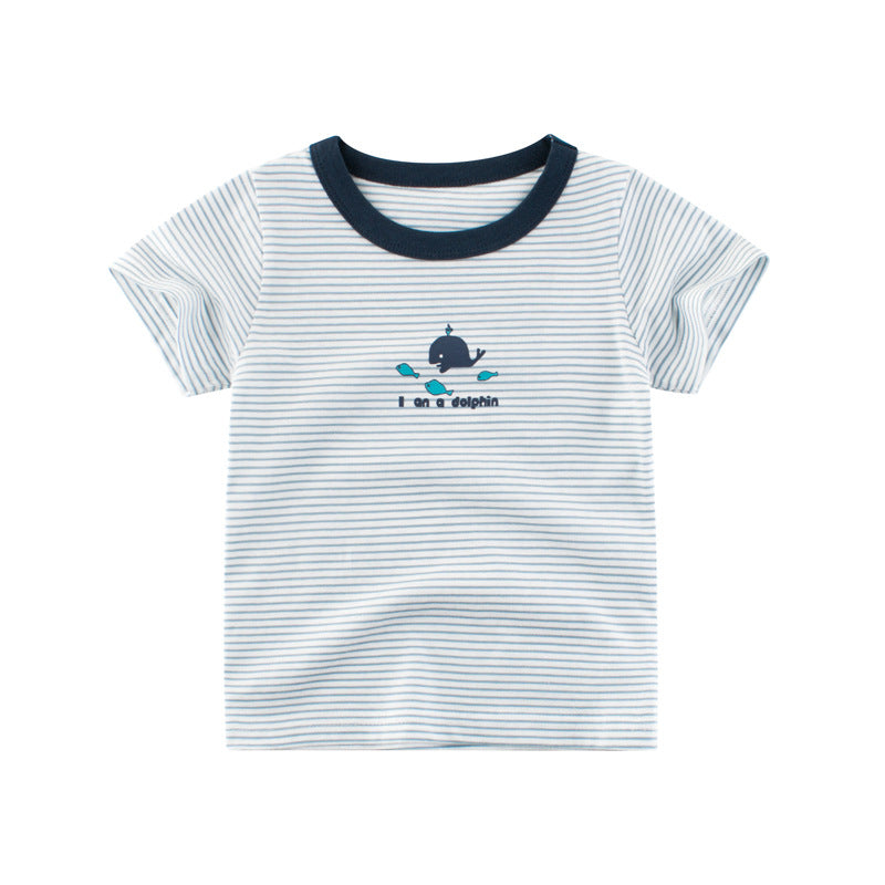 Nova camiseta de manga curta para menino - O Retalho