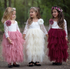 vestido de renda infantil de princesa - O Retalho