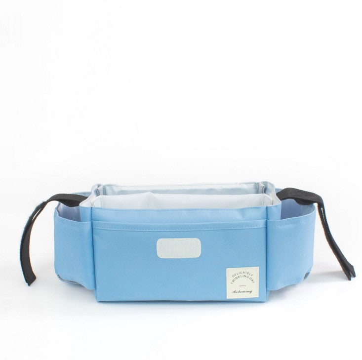 Bolsa organizadora multifuncional para carrinho de bebê - O Retalho