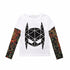 Tattoo long sleeve stitching top - O Retalho