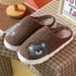 Pantufas Fofas de Coelho Listrado para Mulheres - O Retalho