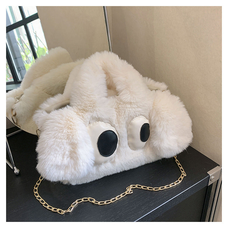 Bolsas de pelúcia com desenho fofo - O Retalho