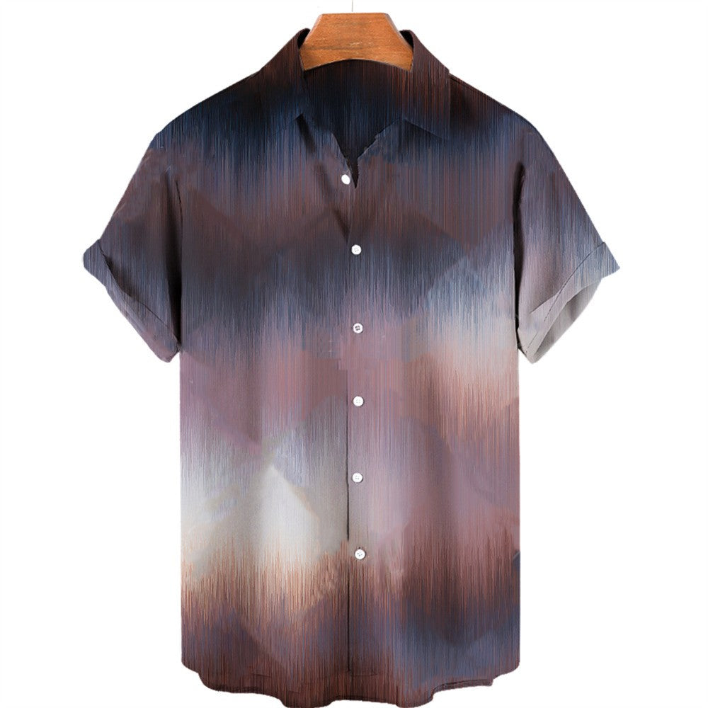 Camisa havaiana Casual Gradient - O Retalho