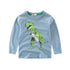 Camisola para meninos com estampa de Dinossauros - O Retalho