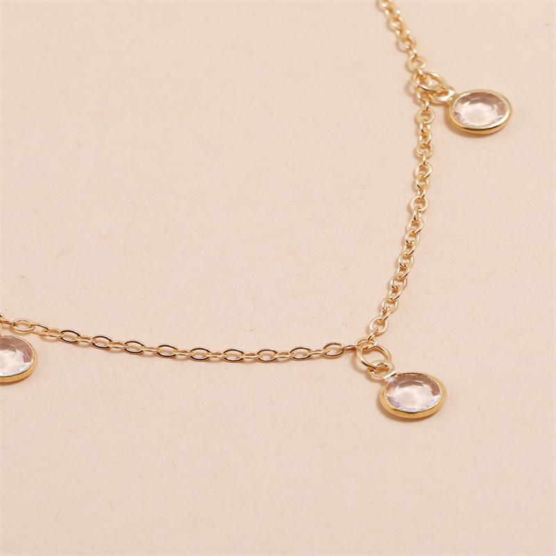 Colar de Diamante Simples para Mulheres - O Retalho