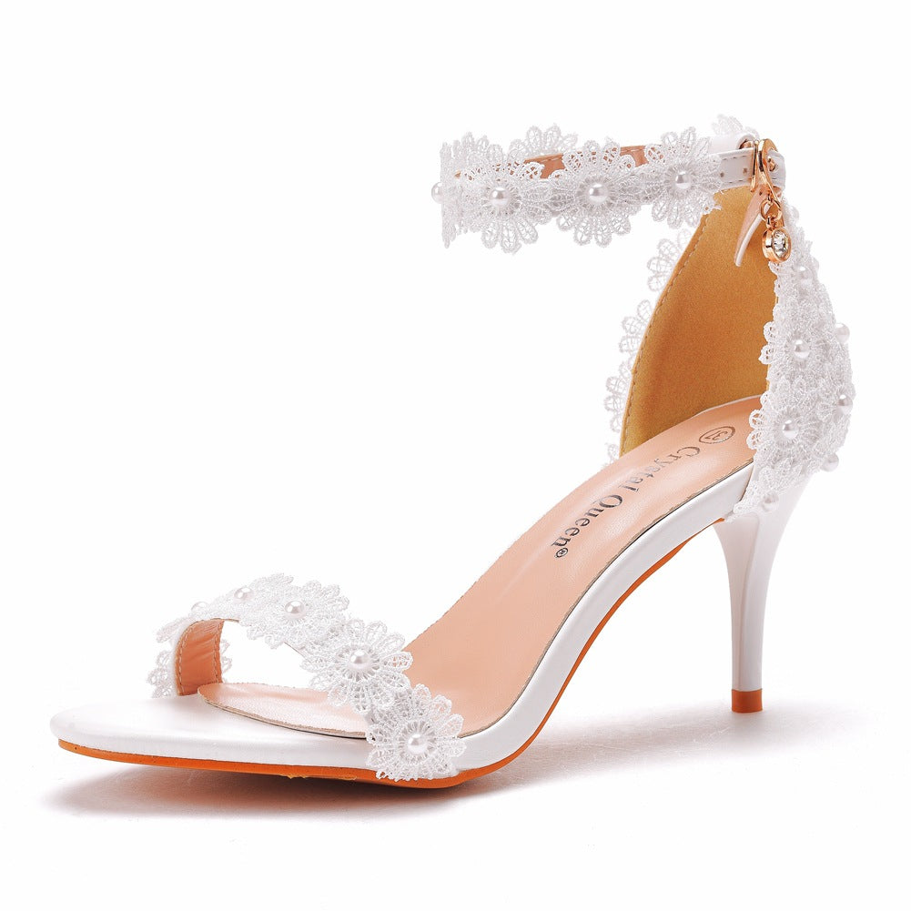 Sapatos de salto alto de bico fino - O Retalho