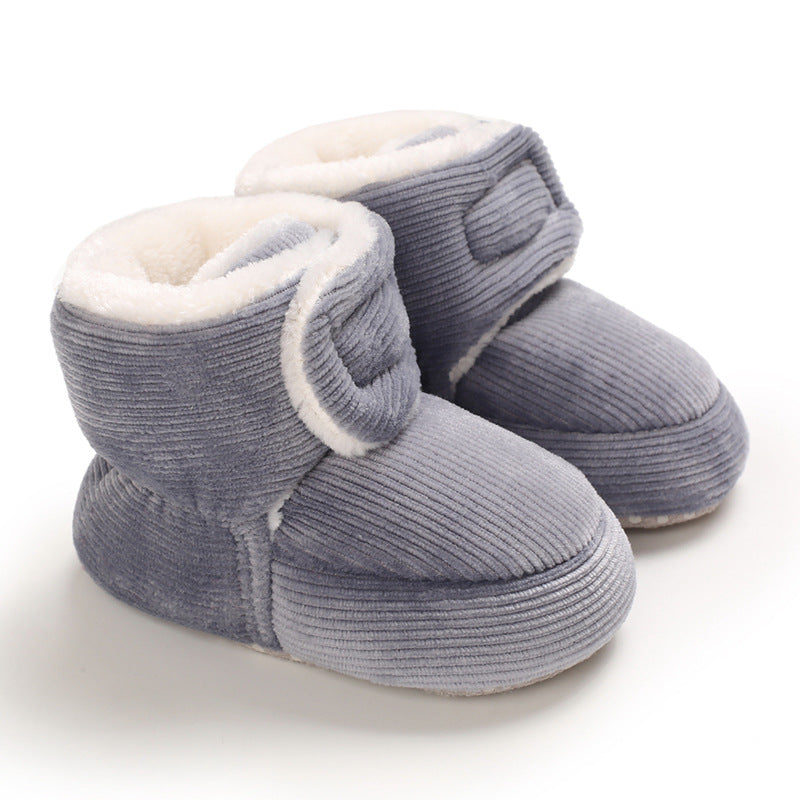Botas macias de algodão para bebé - O Retalho