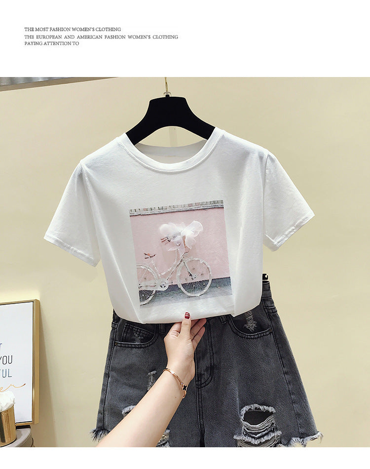 Blusa com estampa versão verão - O Retalho