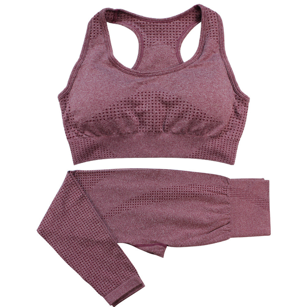 Conjunto Leggings de Cintura Alta e Top Crop Fitness Esportivo - O Retalho