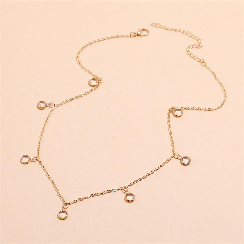 Colar de Diamante Simples para Mulheres - O Retalho