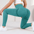 Calças femininas fitness de ioga sem costura leggings - O Retalho