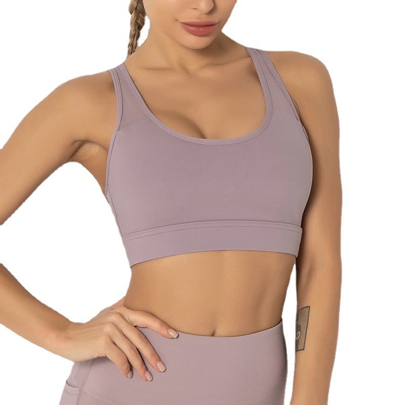 Conjunto de Roupas de Treino - Sutiã Esportivo com Mesh Respirável para Mulheres Elegantes e Ativas - O Retalho