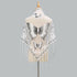 Lace Hollow-out Solid Color Triangle Women's Scarf - O Retalho