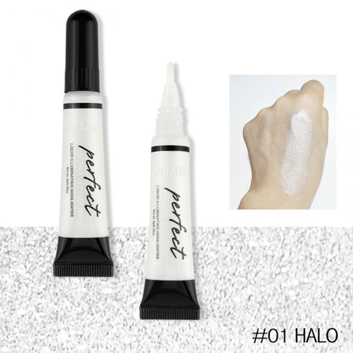 Liquid Foundation Shimmer Brightener Concealer Primer Base Contour Makeup Face Highlighter Cream - O Retalho