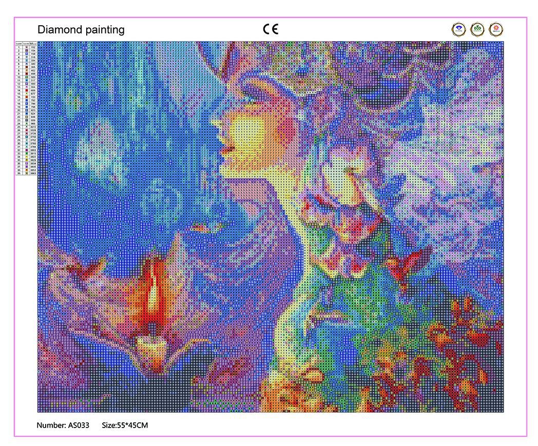 Pintura com Diamantes para Quarto - Adicione Brilho e Arte ao seu Espaço - O Retalho