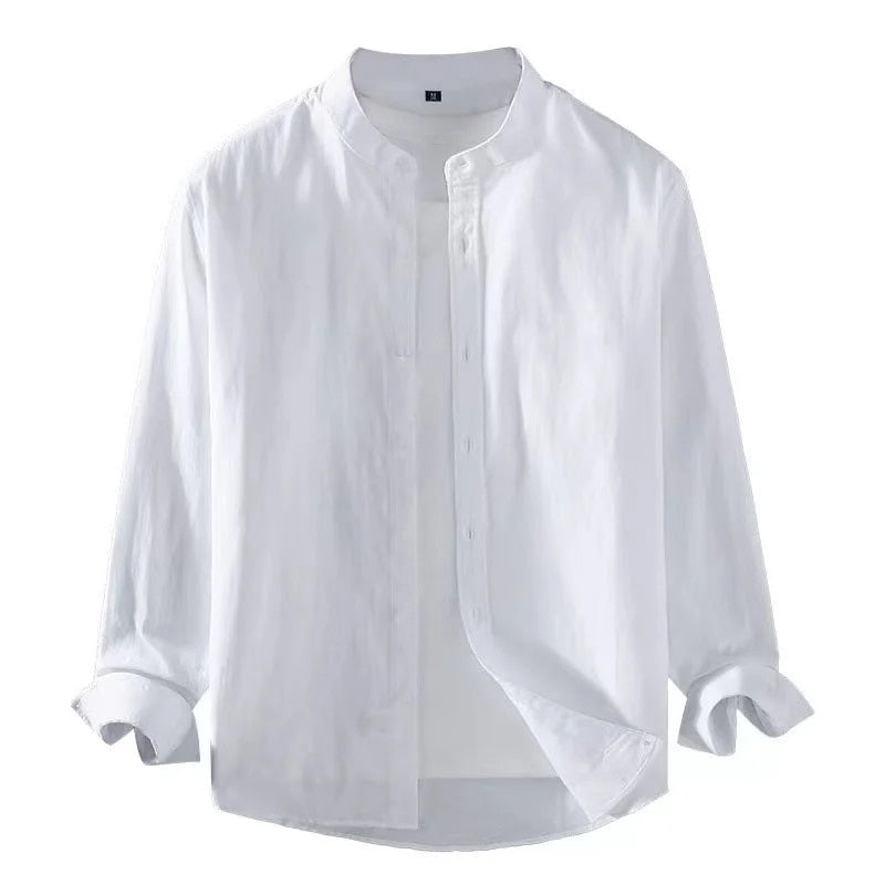 Camisa de linho simples - O Retalho