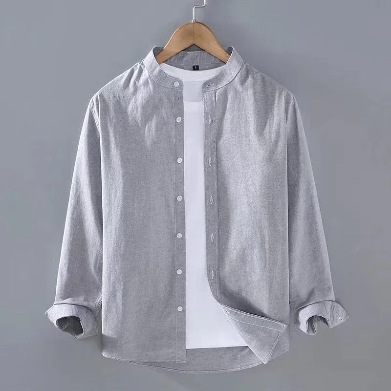 Camisa de linho simples - O Retalho