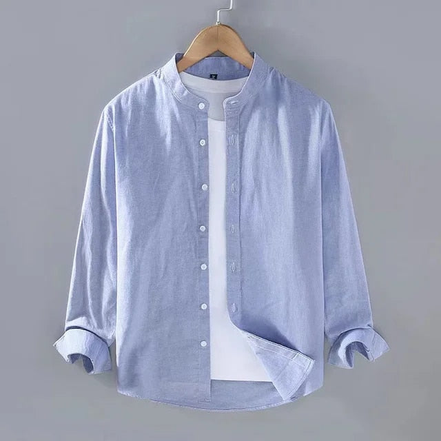 Camisa de linho simples - O Retalho