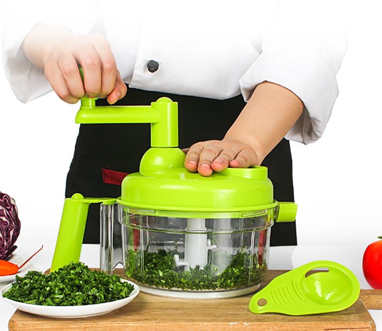 Processador Manual de Alimentos - Prepare Deliciosas Receitas com Facilidade - O Retalho