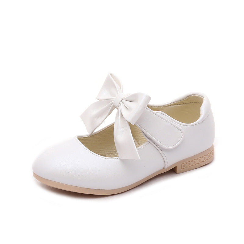 Sapatos de couro elegantes e estilosos para meninas - O Retalho